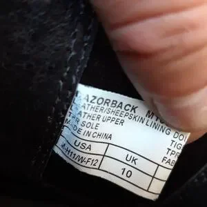 Emu | Shoes | Emu Razorback Black Leather Ankle Boots Mens 1  display picture 1